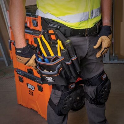 Klein Electrician pouch on jobsite